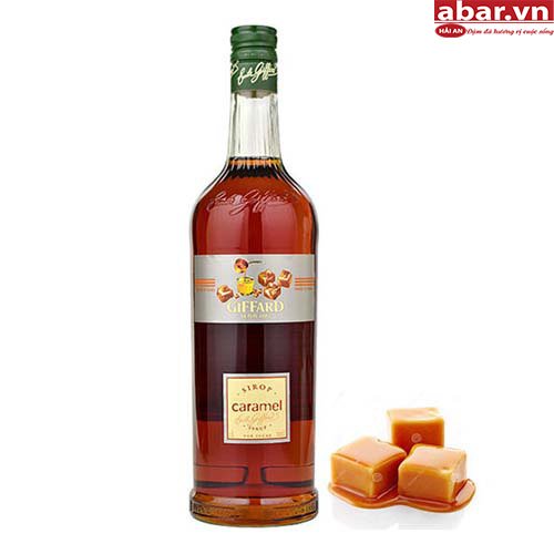 Syrup Giffard Caramel (Giffard Caramel Syrup) - Chai 1L