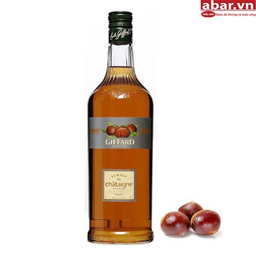 Siro Giffard Hạt Dẻ (Giffard Chestnut Syrup) - Chai 1L