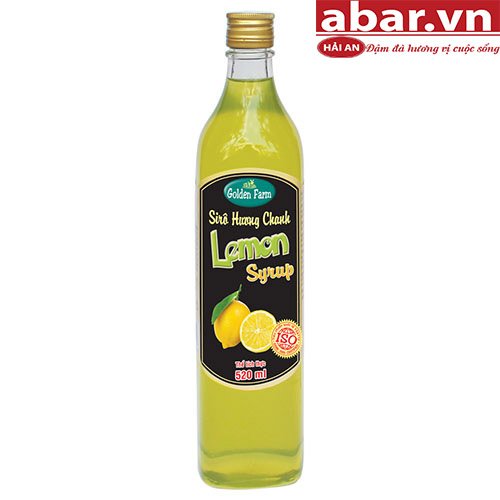 Siro Golden Farm Chanh (Golden Farm Lemon Syrup) - Chai 520ml