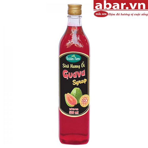 Siro Golden Farm Ổi (Golden Farm Guava Syrup) - Chai 520ml