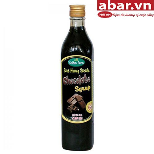 Siro Golden Farm Socola (Chocolate Syrup) - Chai 520ml