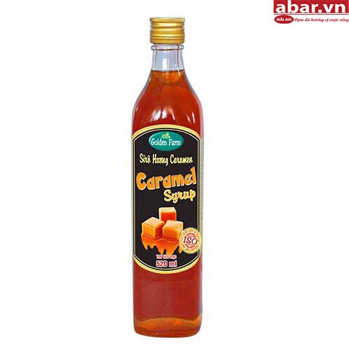 Siro Golden Farm Caramen (Caramel Syrup) - Chai 520ml