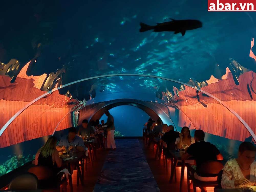 Nhà hàng dưới biển đầu tiên trên thế giới